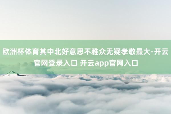 欧洲杯体育其中北好意思不雅众无疑孝敬最大-开云官网登录入口 开云app官网入口